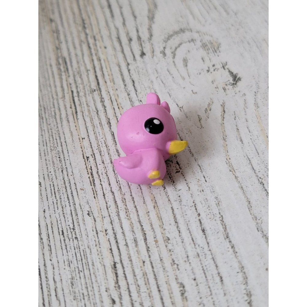 Miniature pink bird animal zoo toy‎ figure forest